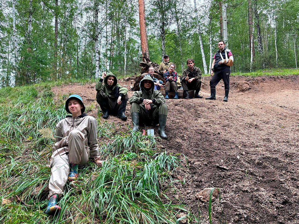  Волонтёры в нацпарке «Чикой»