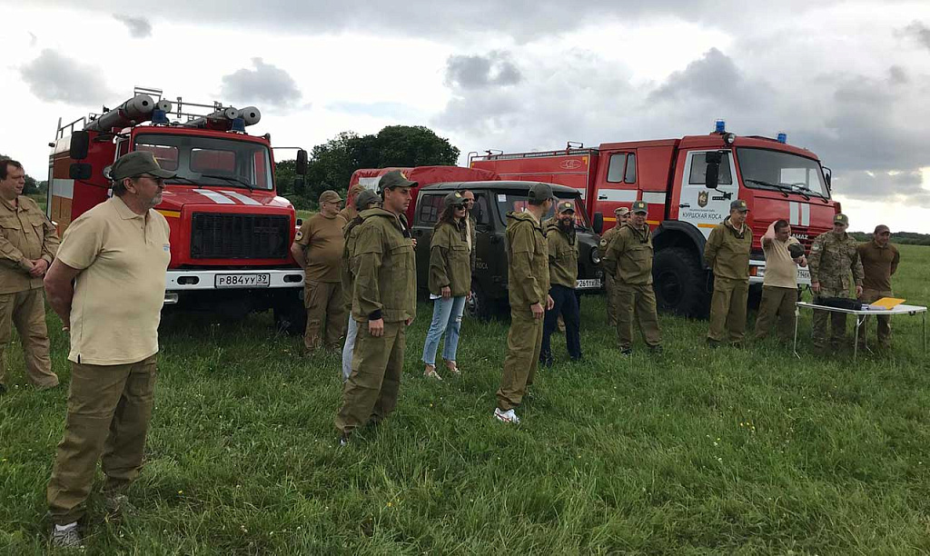  Добровольная пожарная команда в нацпарке «Куршская коса»