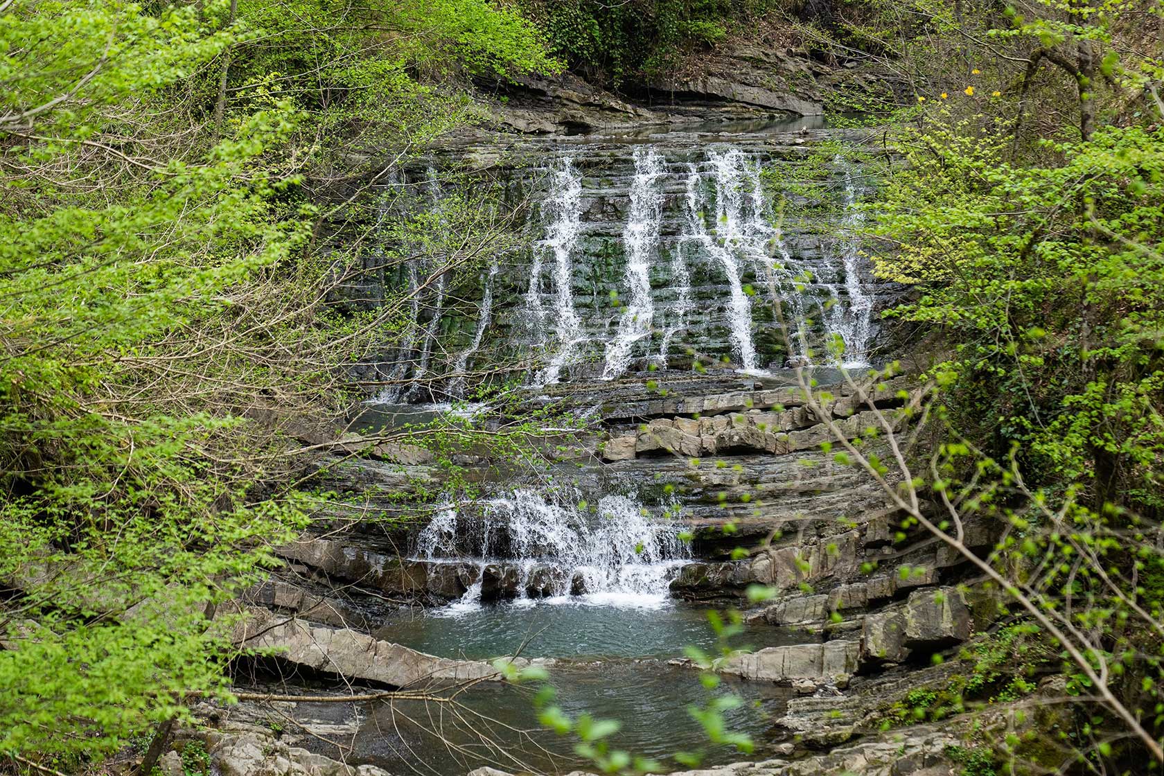  Национальные и природные парки России: 33 водопада в Сочинском национальном парке