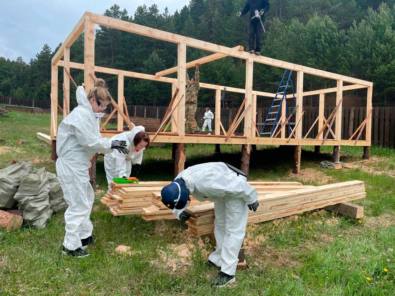  Волонтёры в Забайкальском национальном парке
