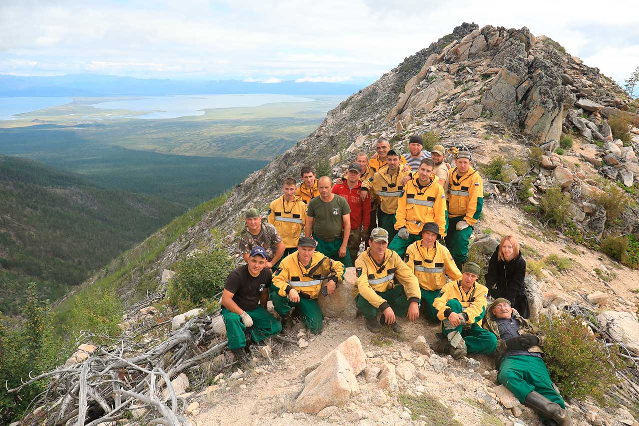  Волонтёры в Забайкальском национальном парке