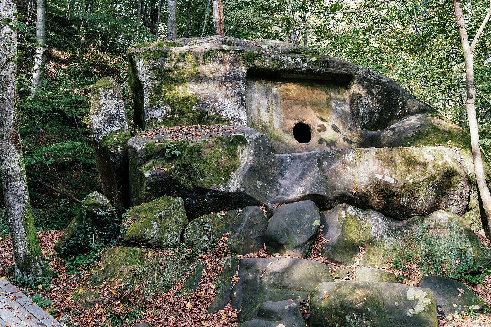  Национальные и природные парки России: Волконский дольмен в Лазаревском участковом лесничестве